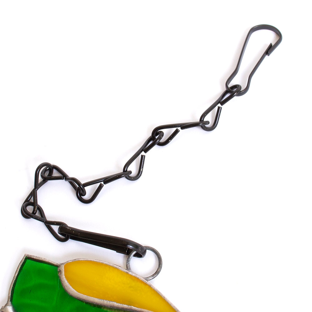 Ducks Spirit, Green, Wall Art & Clocks, Glass, Home & Auto, 9.5"x6", The Duck Store, Stained Glass, Sign, 741727
